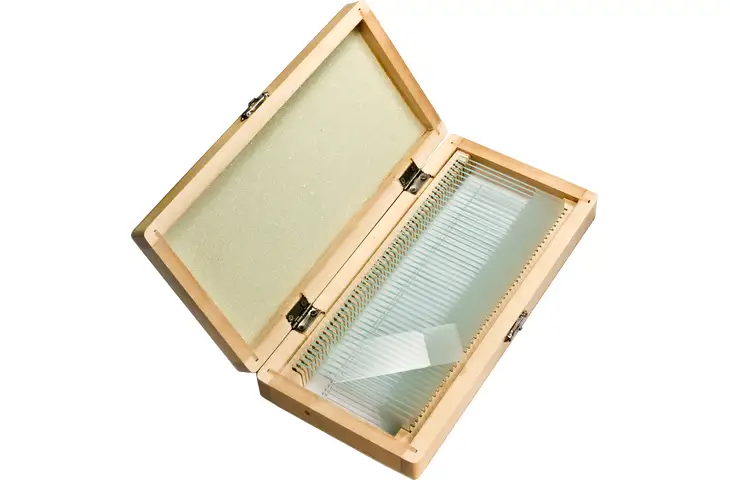 Barska Prepared Microscope Slide Set w/ Wood case